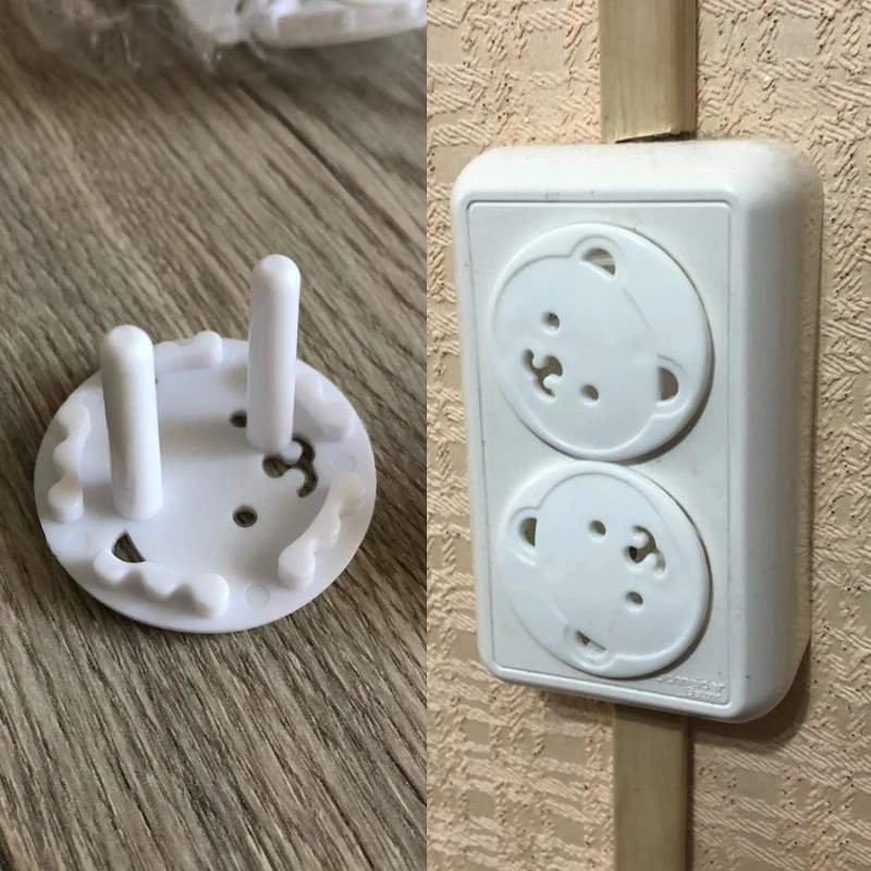 Outlet Cover Baby - Protetores de Tomada de Urso Cartoon