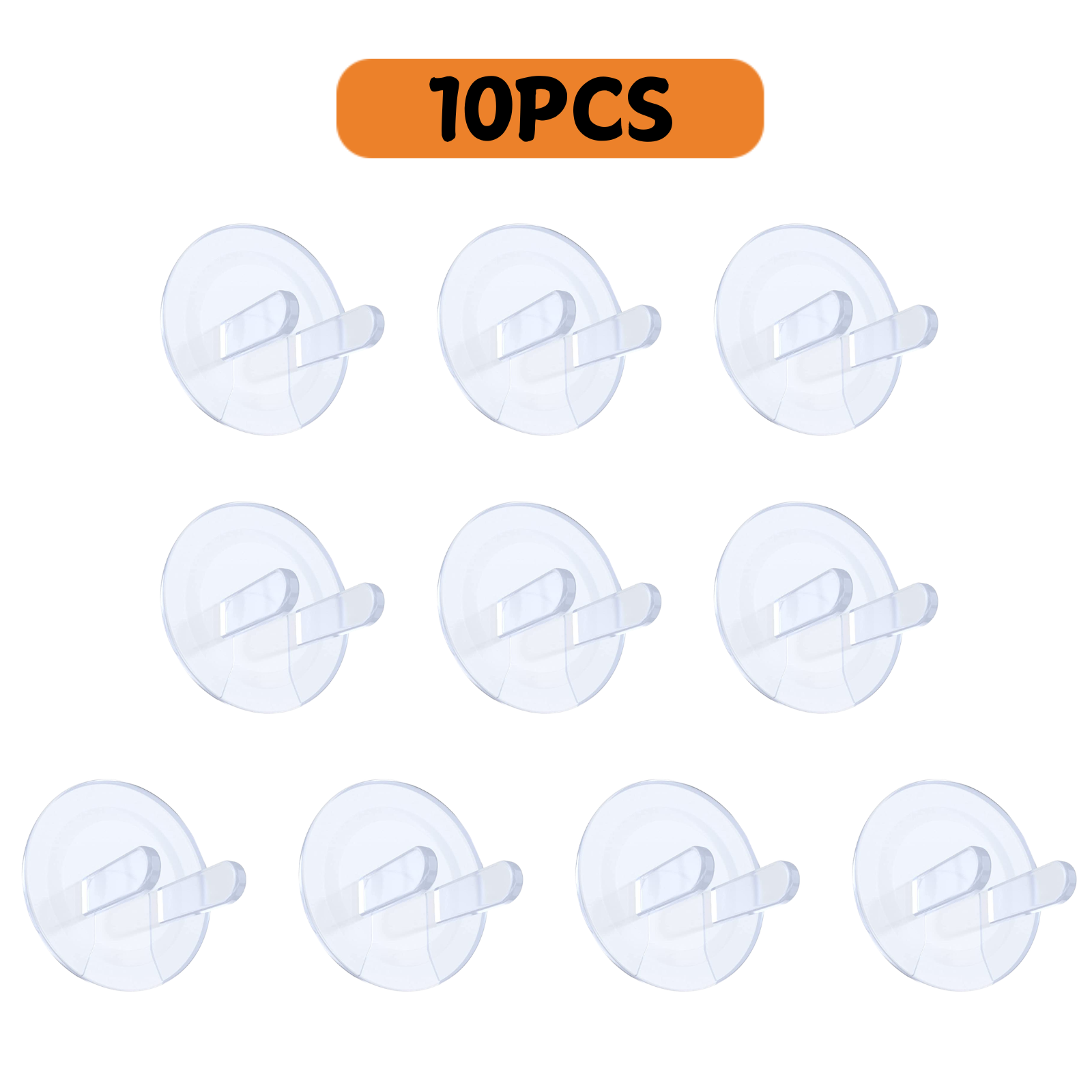 Outlet Cover Baby - 10 Protetores de Tomada, Padrão Americano,