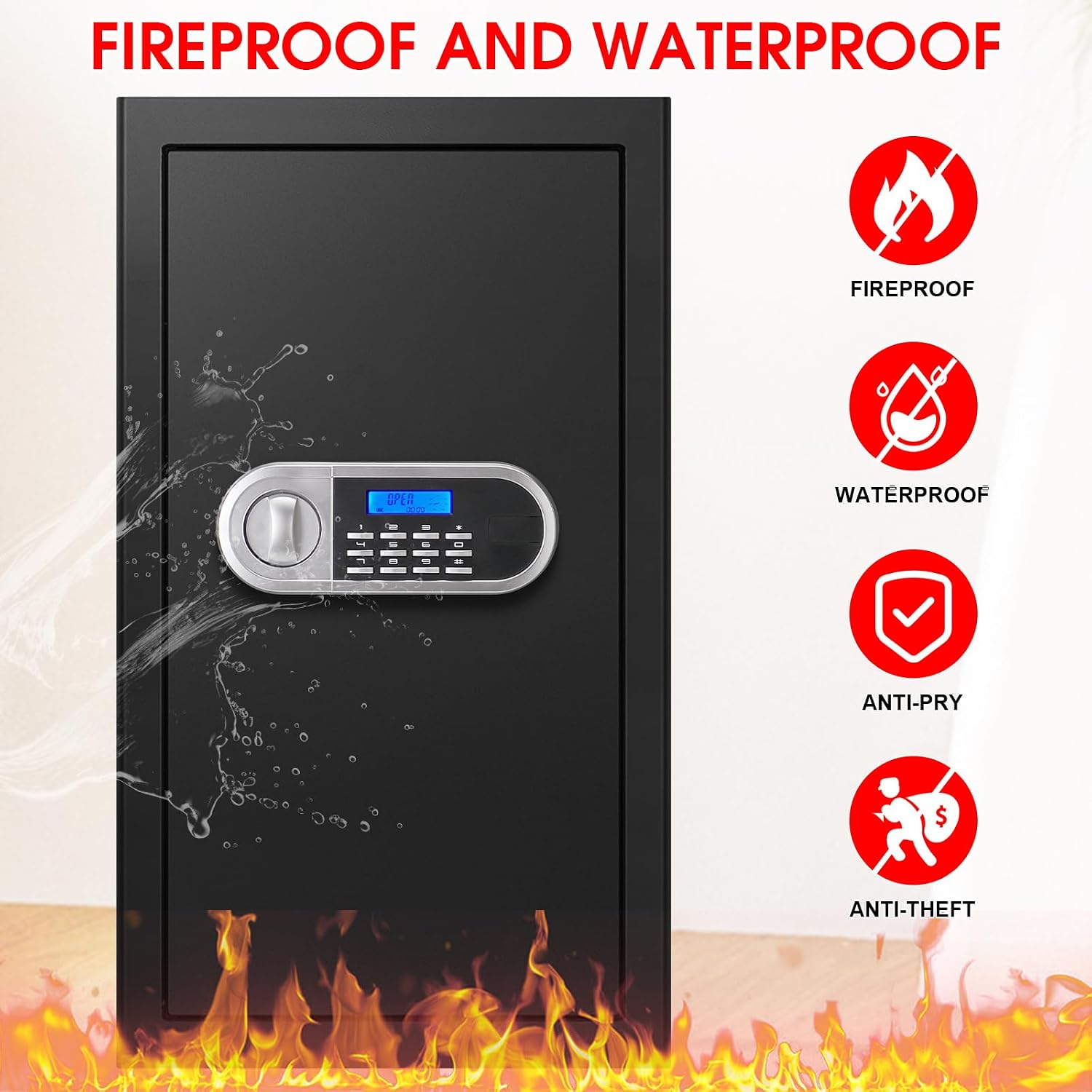 Cofre à Prova de Fogo para Doc - Fire Safe Document avaliação e preço