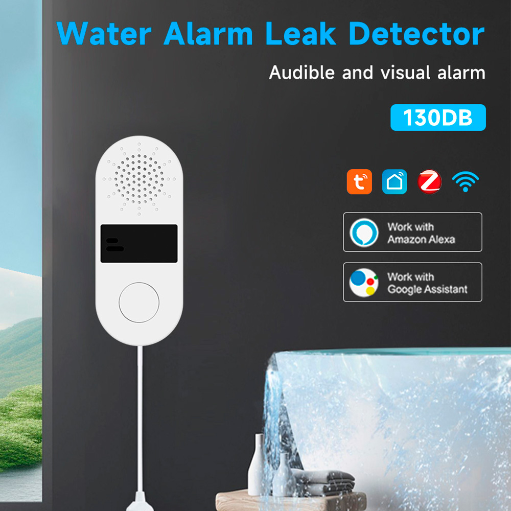 Tuya WiFi Detector De Vazament - Water Alarm Sensor avaliação e preço