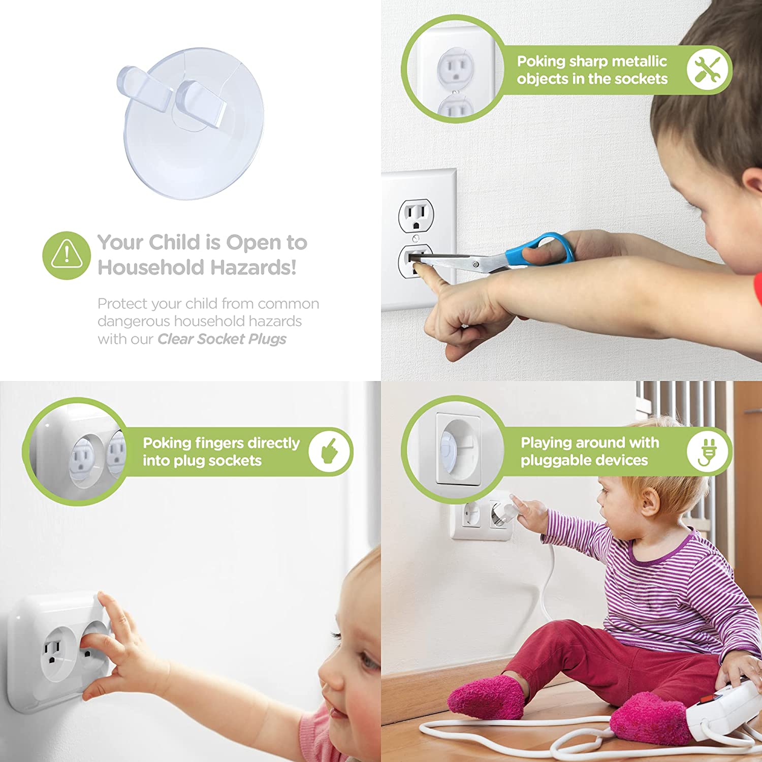 10 Protetores de Tomada, Padrã - Outlet Cover Baby avaliação e preço