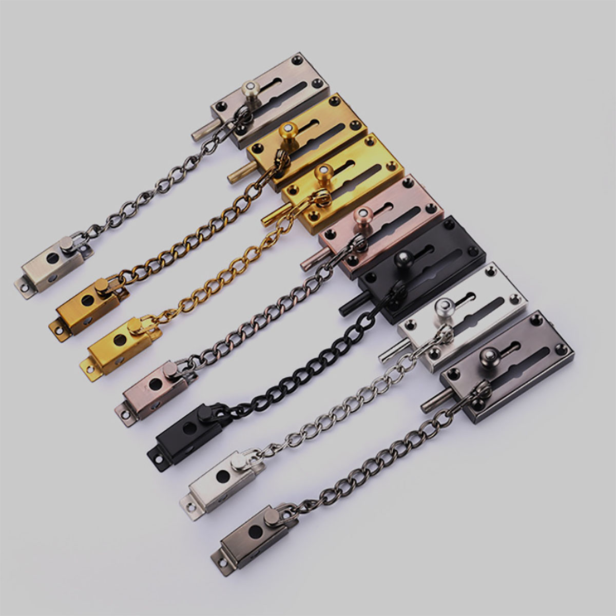 Nova fechadura de porta de aço - Security Chain Door avaliação e preço