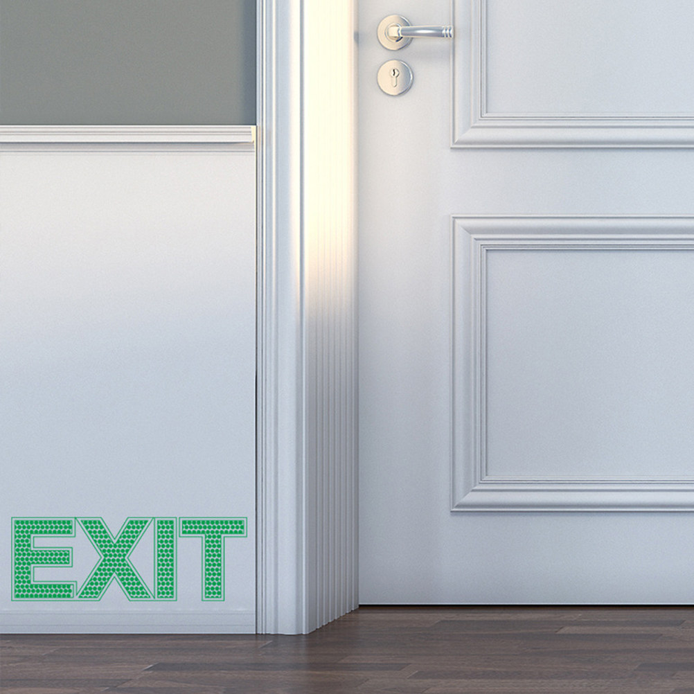 Adesivo de Parede Luminoso par - Emergency Exit Sign avaliação e preço